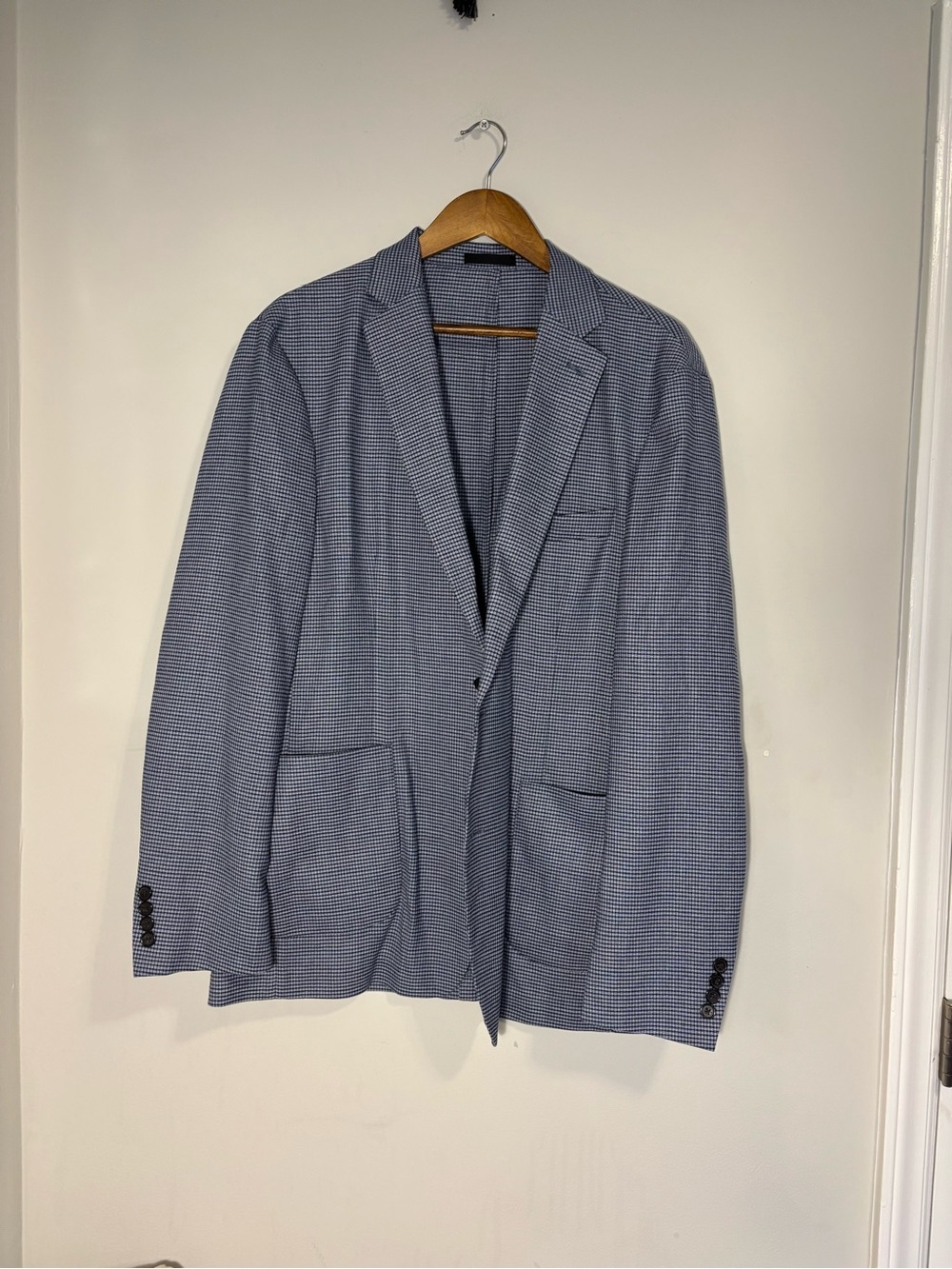 Lauren Ralph Lauren men’s deconstructed breathable polyester blend blazer 44L